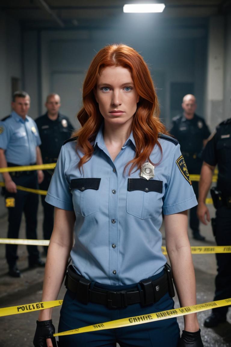 Photify AI prompt preview for Woman On Duty pack - 240 - 2025-04-26T18:40:58.118Z