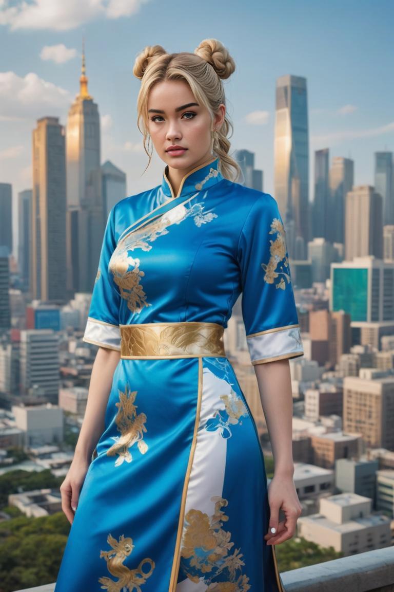 Photify AI prompt preview for Hot Female Cosplay Chun-li pack - 240 - 2025-05-09T06:08:17.013Z