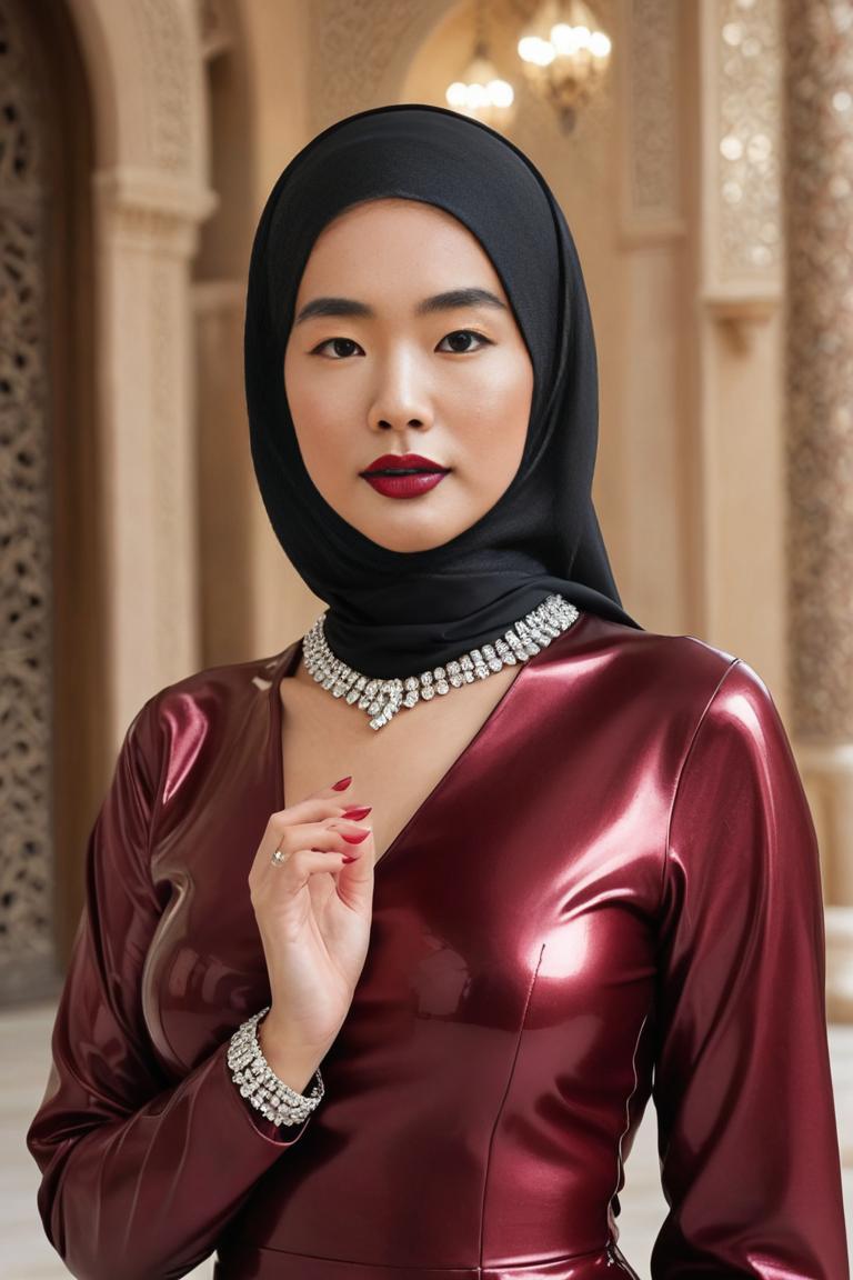Photify AI prompt preview for Hijab Rich Girl pack - 240 - 2025-04-27T06:59:30.418Z