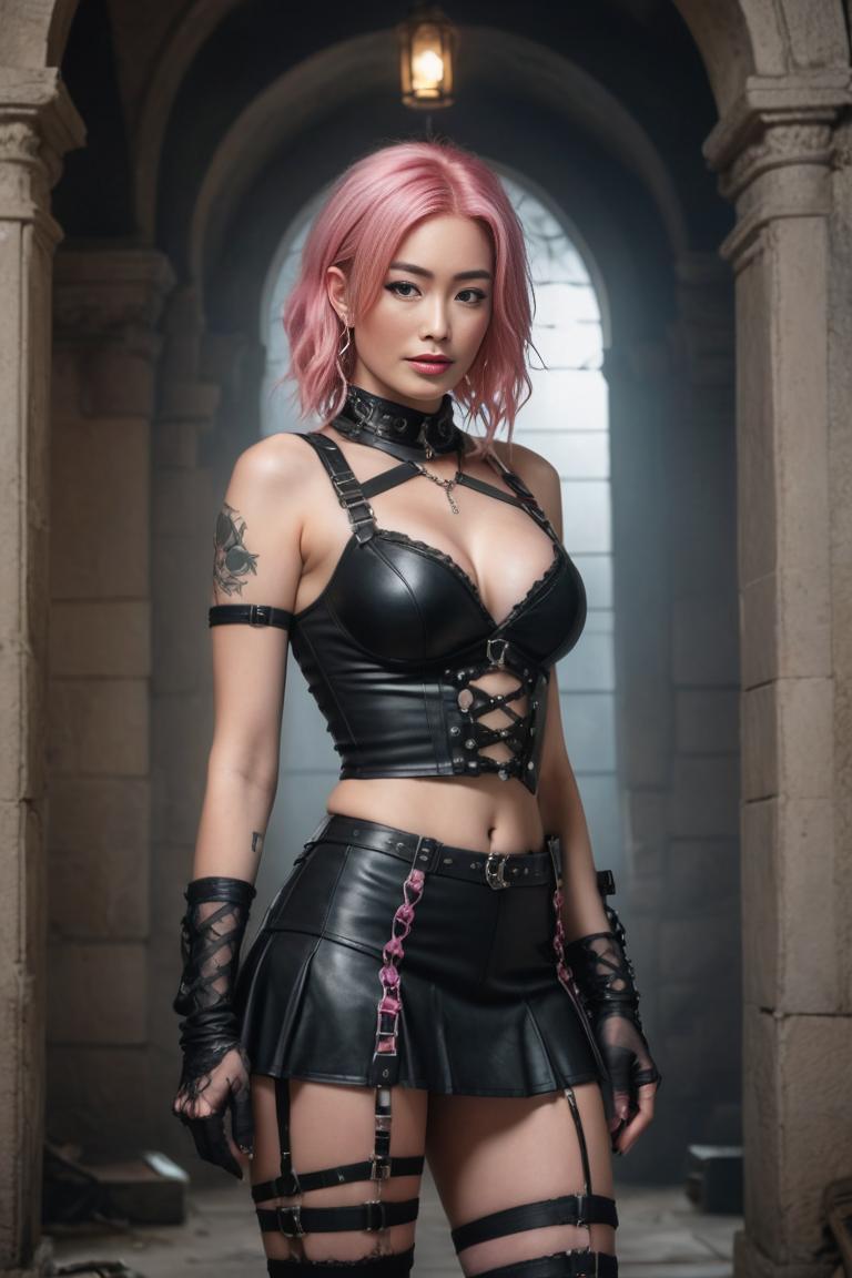 Photify AI prompt preview for Punk-gothic Vibes pack - 240 - 2025-05-30T23:37:42.313Z
