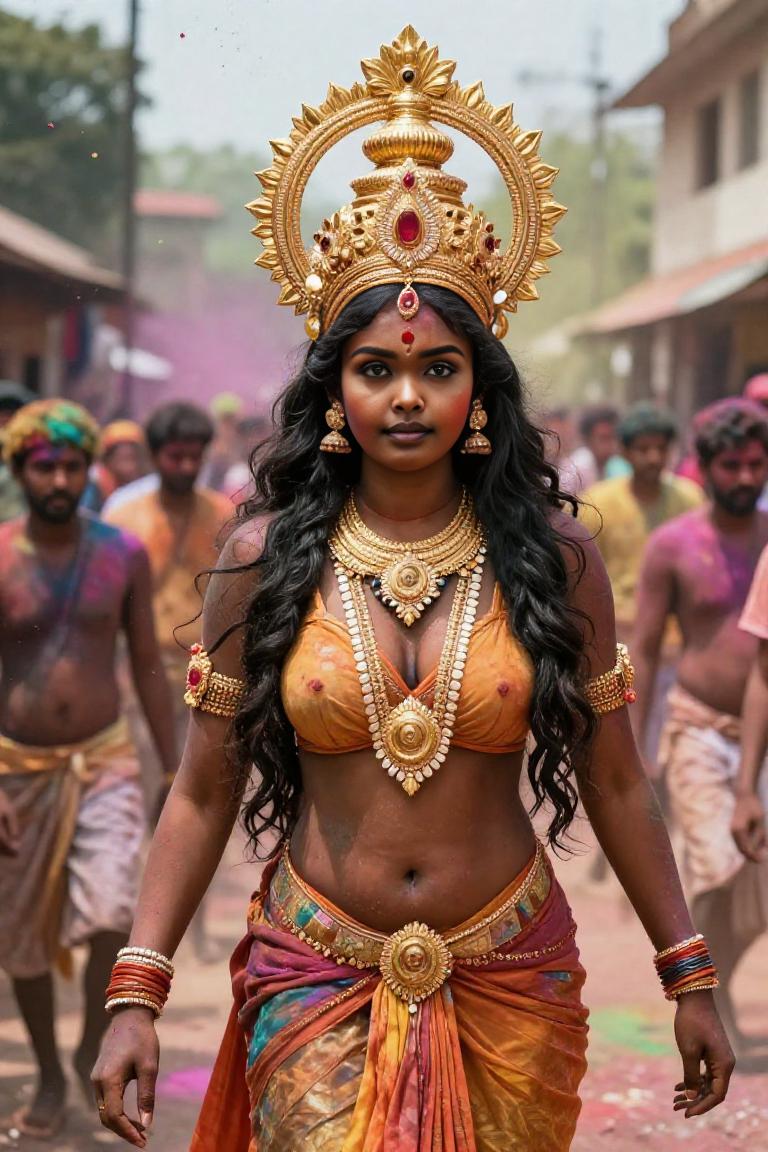 Photify AI prompt preview for Mythological Holi Moment pack - 240 - 2026-08-25T09:08:34.755Z