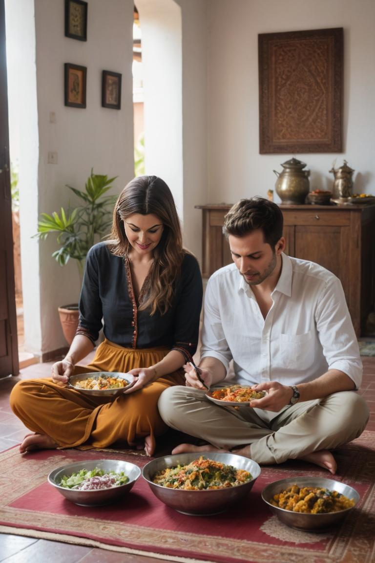 Photify AI prompt preview for Date Night In India pack - 240 - 2025-04-20T16:10:08.909Z