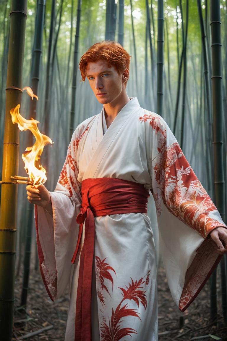 Photify AI prompt preview for Flaming Kimonos pack - 240 - 2025-05-30T23:45:13.421Z
