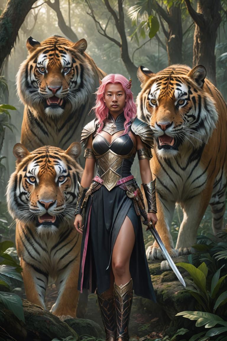 Photify AI prompt preview for Jungle Queen pack - 240 - 2025-06-12T22:20:54.278Z