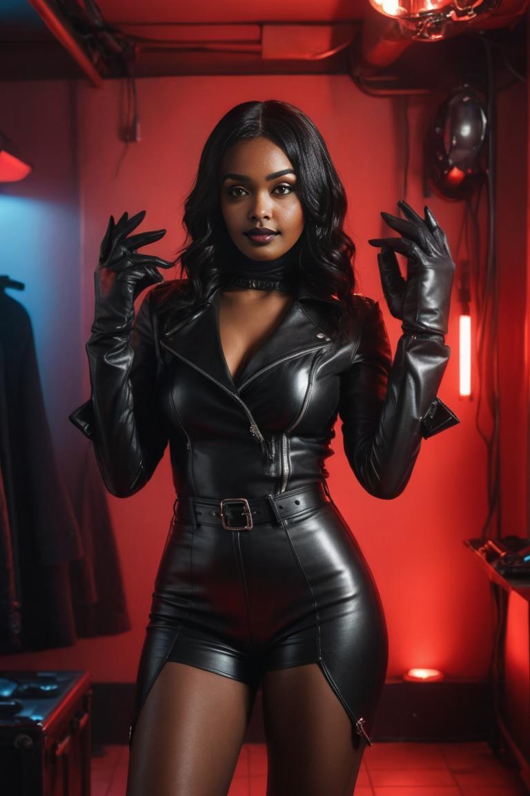 Photify AI prompt preview for Dominatrix Vibes pack - 240 - 2025-05-21T14:41:21.518Z