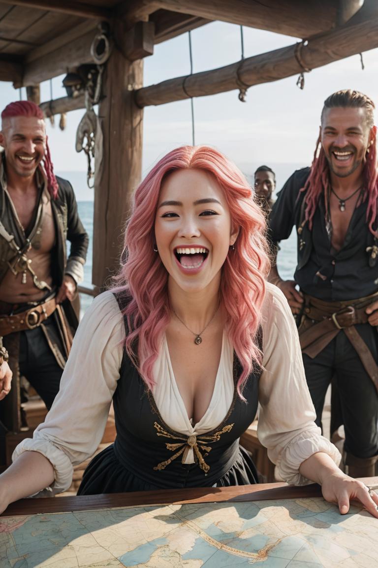 Photify AI prompt preview for Cinematic Pirate Queen pack - 240 - 2025-11-01T22:48:04.184Z