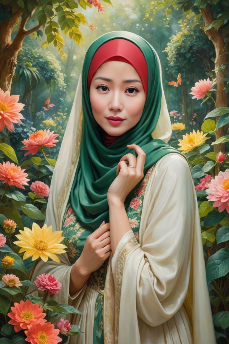 Photify AI prompt preview for Enchanted - Hijab Edition pack - 240 - 2025-05-30T23:56:00.987Z