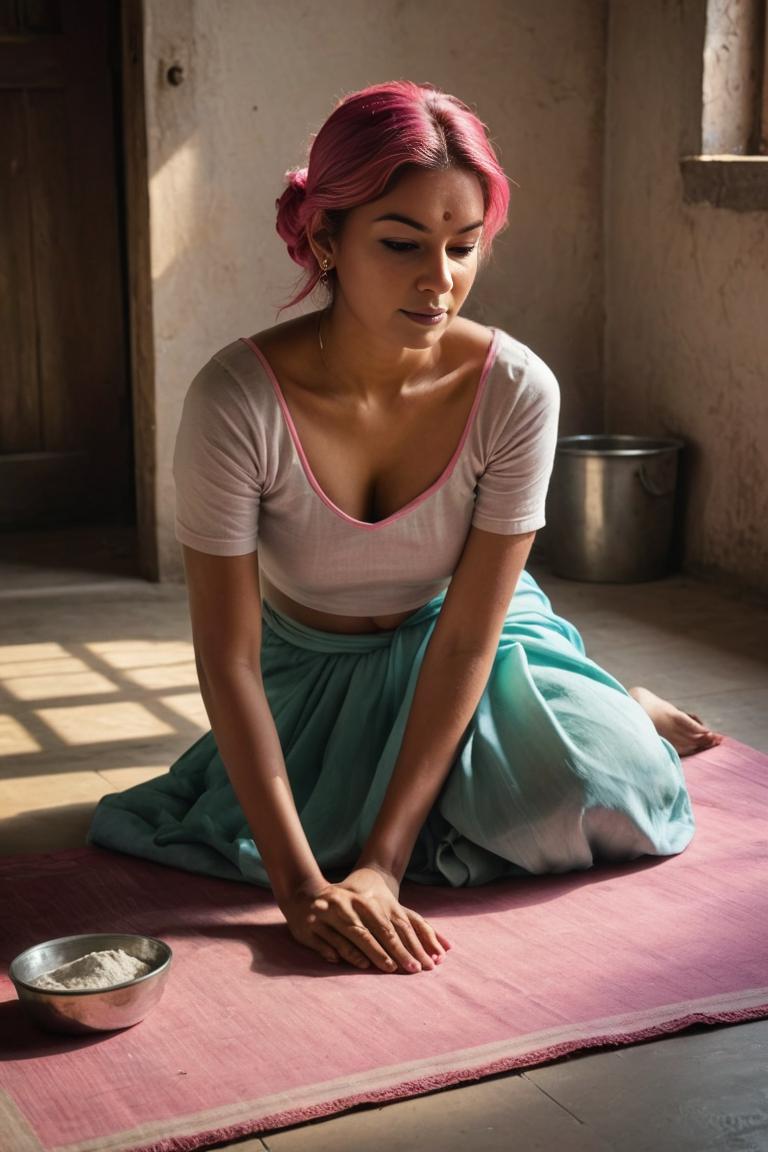 Photify AI prompt preview for House Chores In Saree pack - 240 - 2025-04-30T16:57:42.882Z