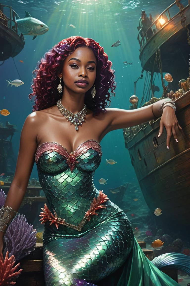 Photify AI prompt preview for Disney : Ariel ✨ pack - 240 - 2025-05-09T07:23:19.032Z