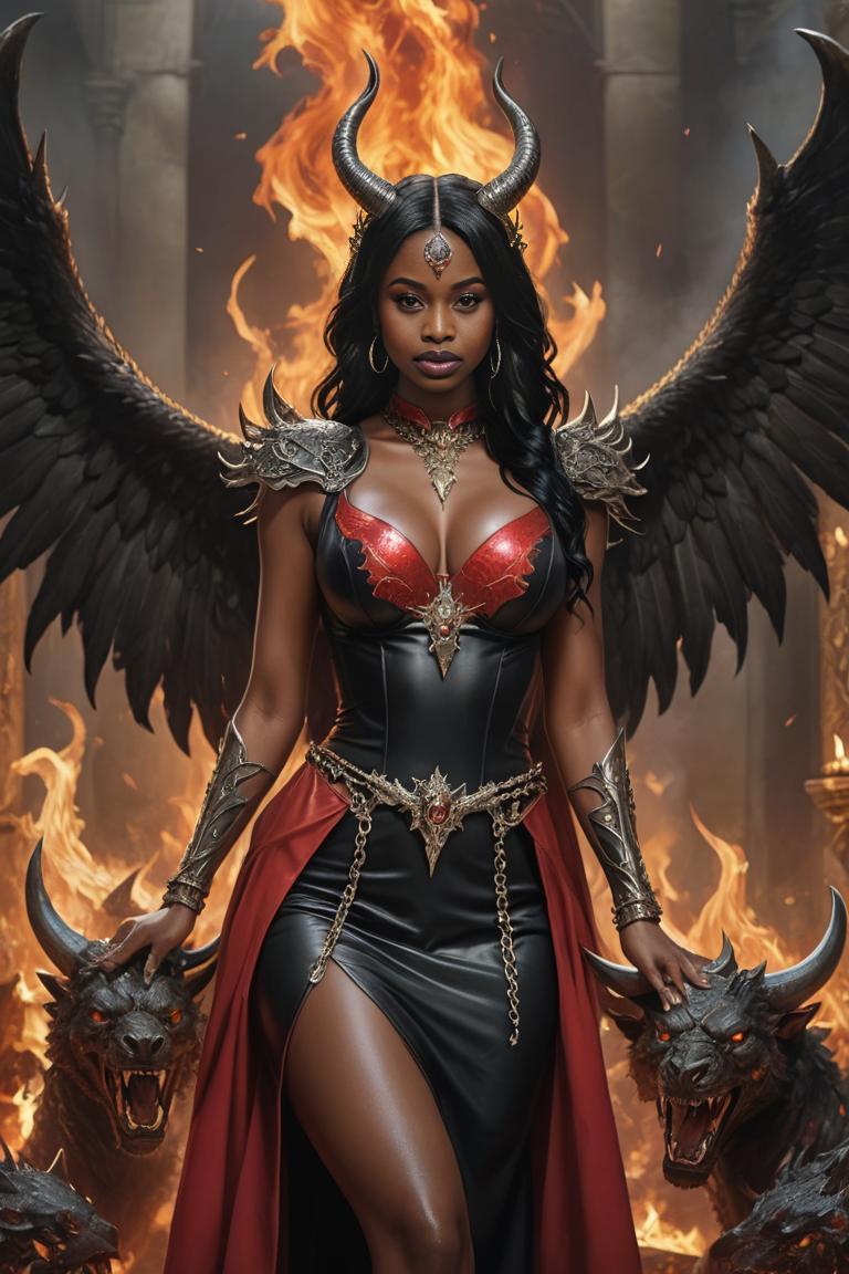 Photify AI prompt preview for Demons Vs Angels pack - 240 - 2025-10-06T06:34:29.329Z