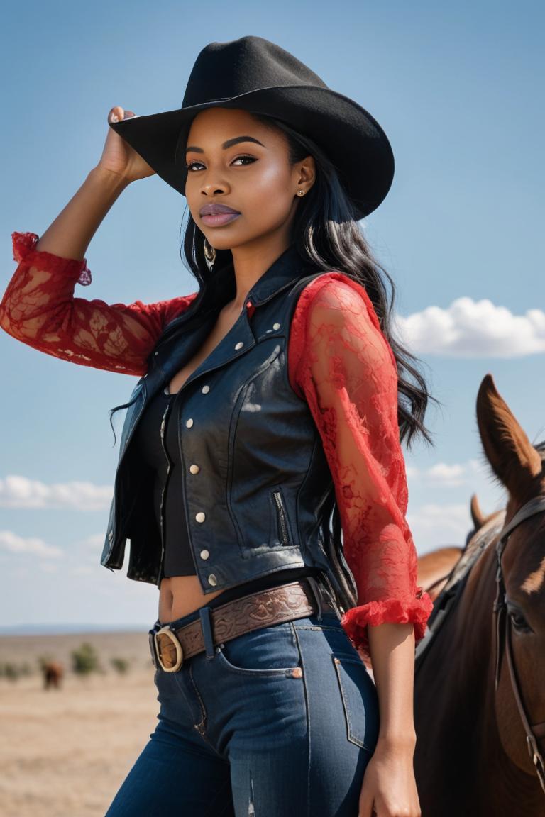 Photify AI prompt preview for Wild West Wardrobe pack - 240 - 2025-10-23T21:18:18.603Z