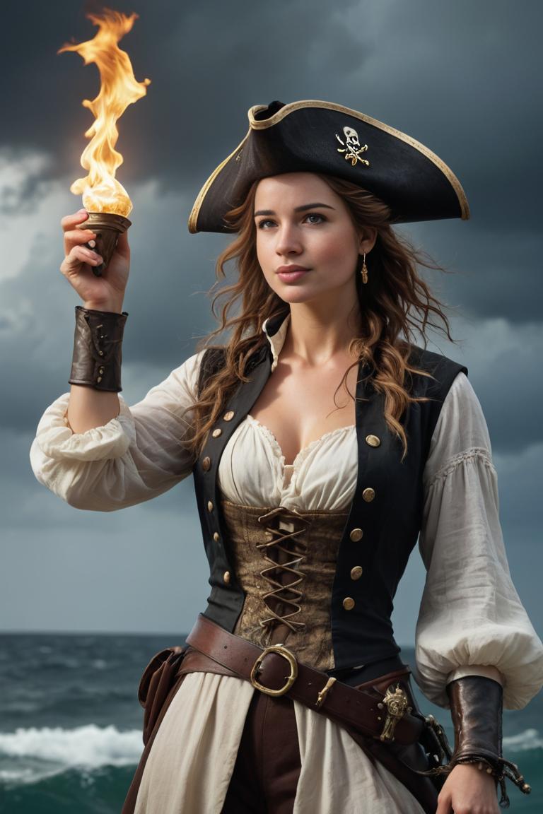 Photify AI prompt preview for Pirate Queen Ithug pack - 240 - 2025-04-30T01:27:35.848Z