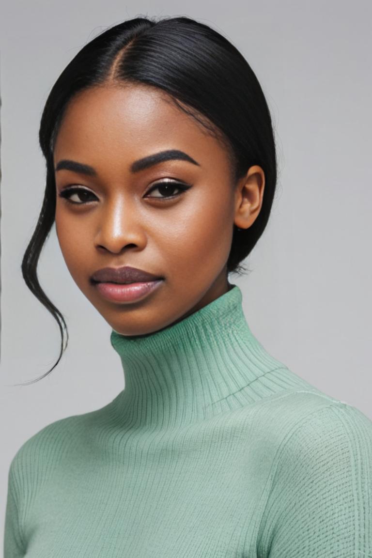 Photify AI prompt preview for Mint Turtleneck pack - 240 - 2025-04-29T23:49:29.863Z