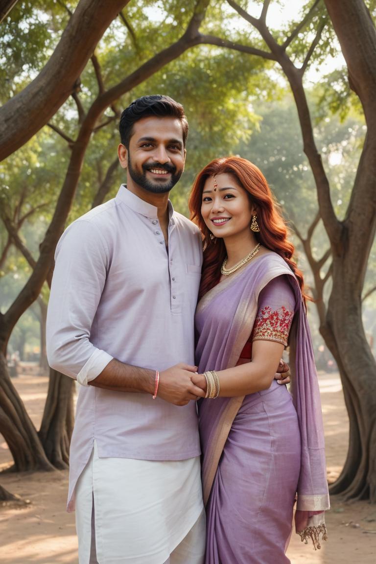 Photify AI prompt preview for Indian Love Story pack - 240 - 2025-04-18T20:09:07.524Z