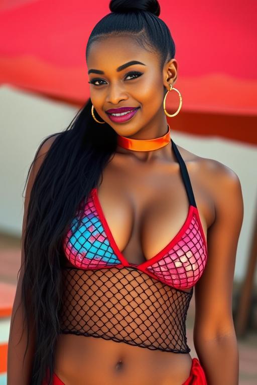 Photify AI prompt preview for Fishnet Bikini pack - 240 - 2025-04-19T02:25:47.026Z