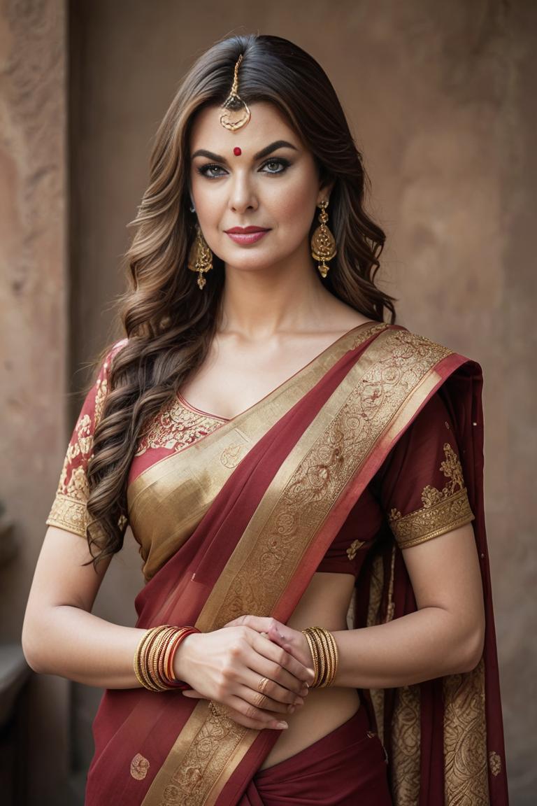 Photify AI prompt preview for Elegant Indian Attire pack - 240 - 2025-06-23T13:15:51.064Z