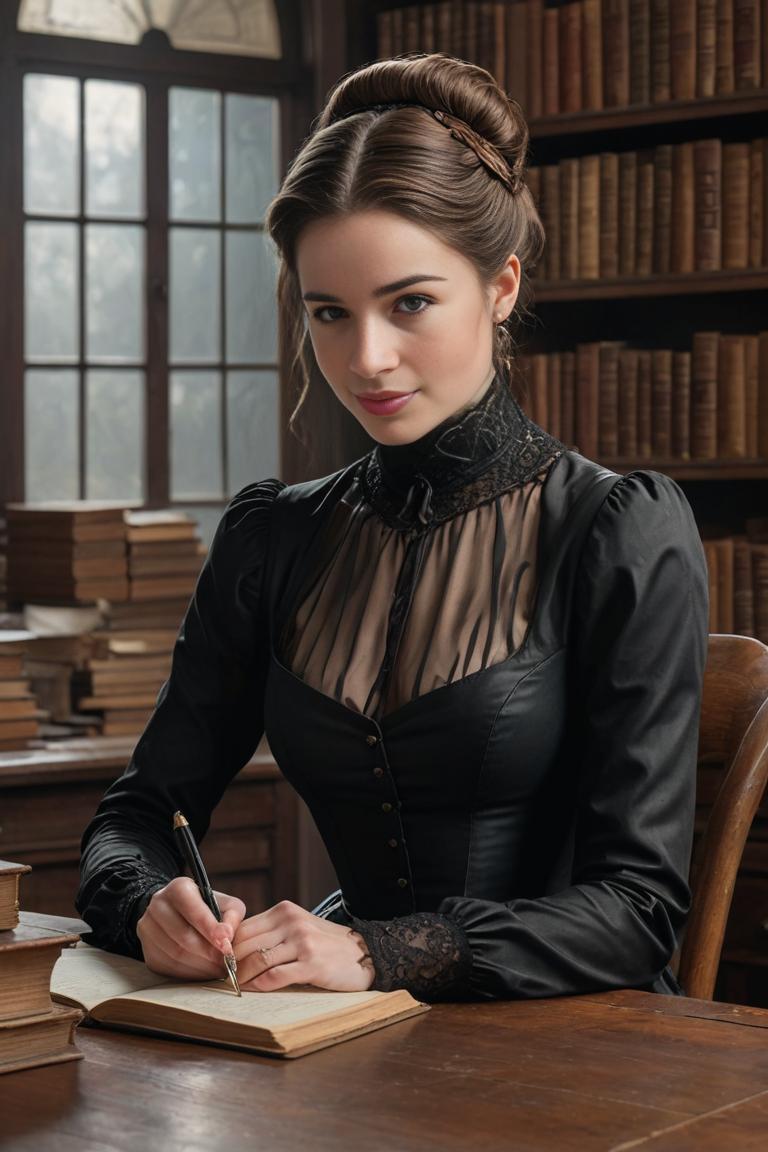 Photify AI prompt preview for Governess In Patent Leather pack - 240 - 2025-05-09T07:29:30.415Z
