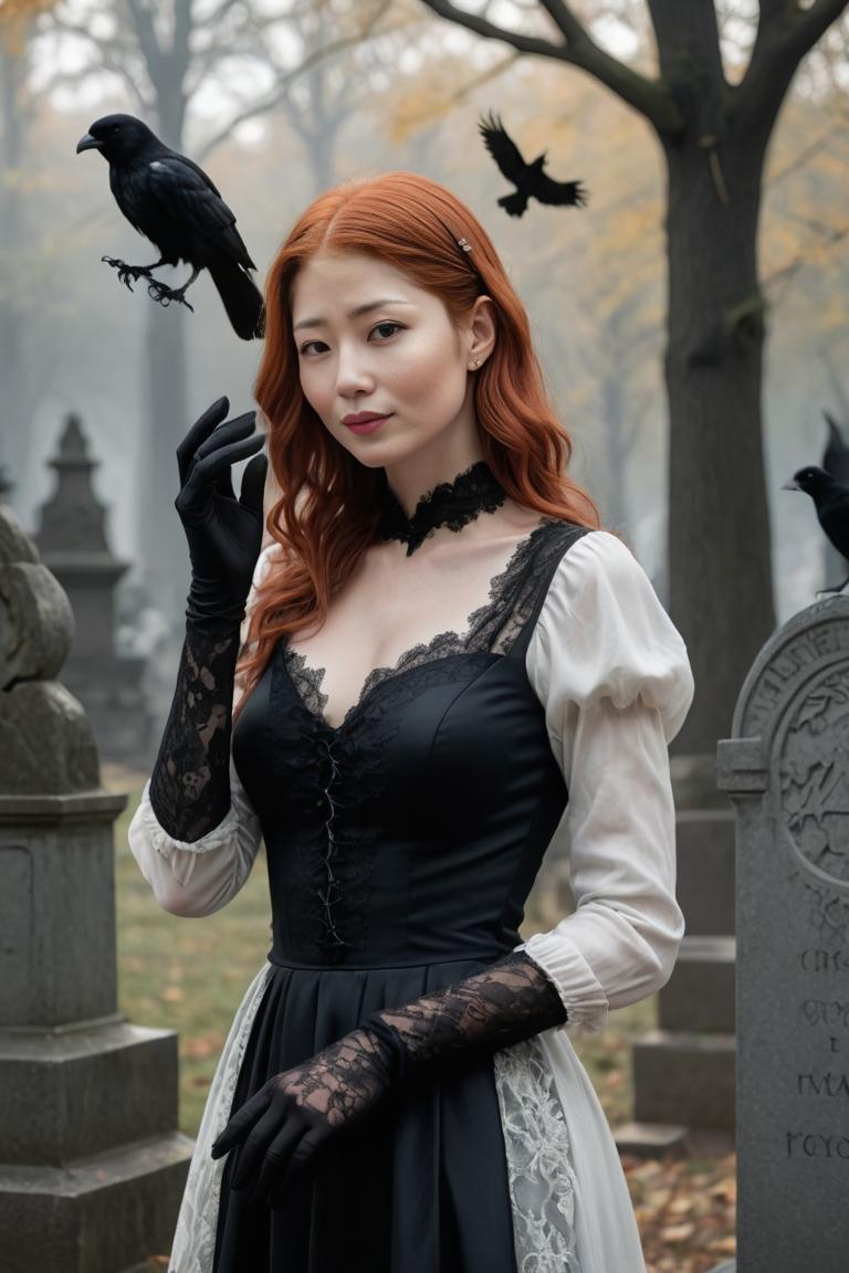 Photify AI prompt preview for Gothic Sorceress pack - 240 - 2025-07-12T06:56:50.655Z
