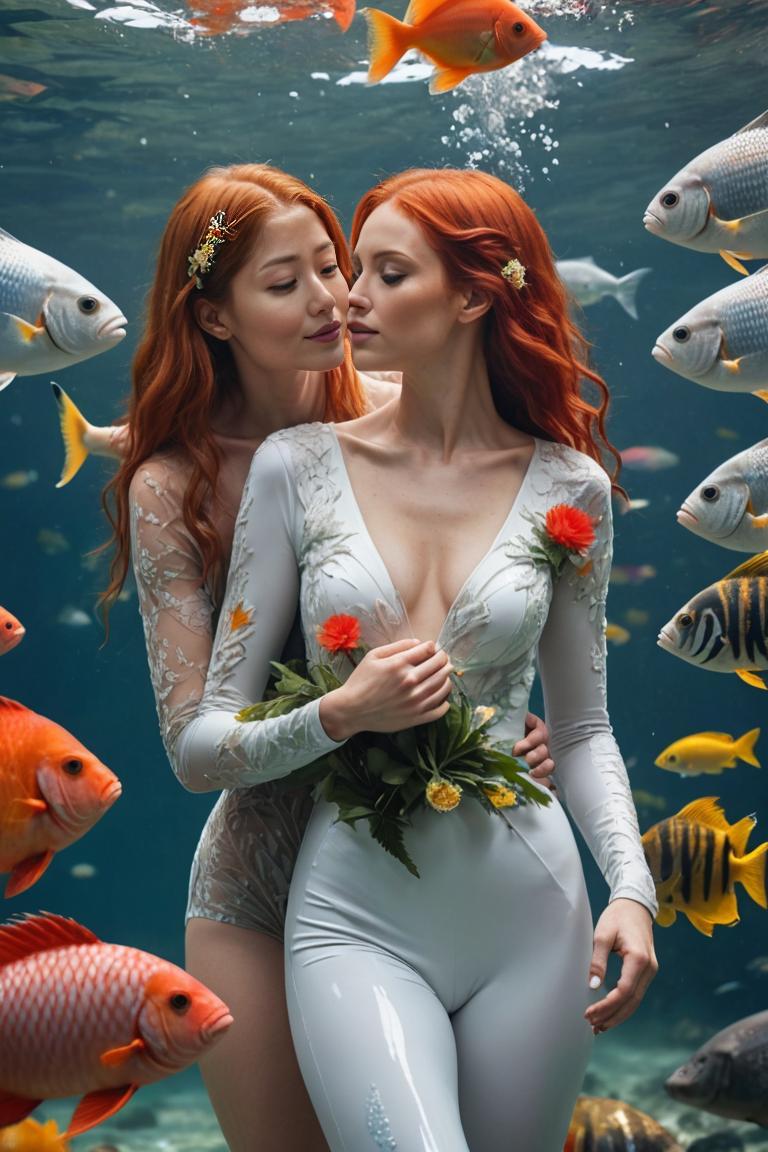 Photify AI prompt preview for Underwater Romance pack - 240 - 2025-04-30T22:48:29.456Z