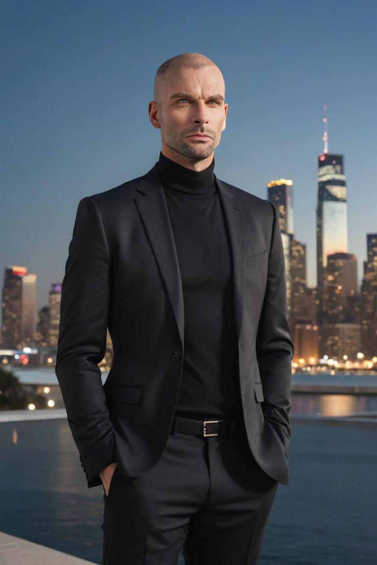 Photify AI prompt preview for Bald Style pack - 240 - 2025-05-30T23:33:01.403Z