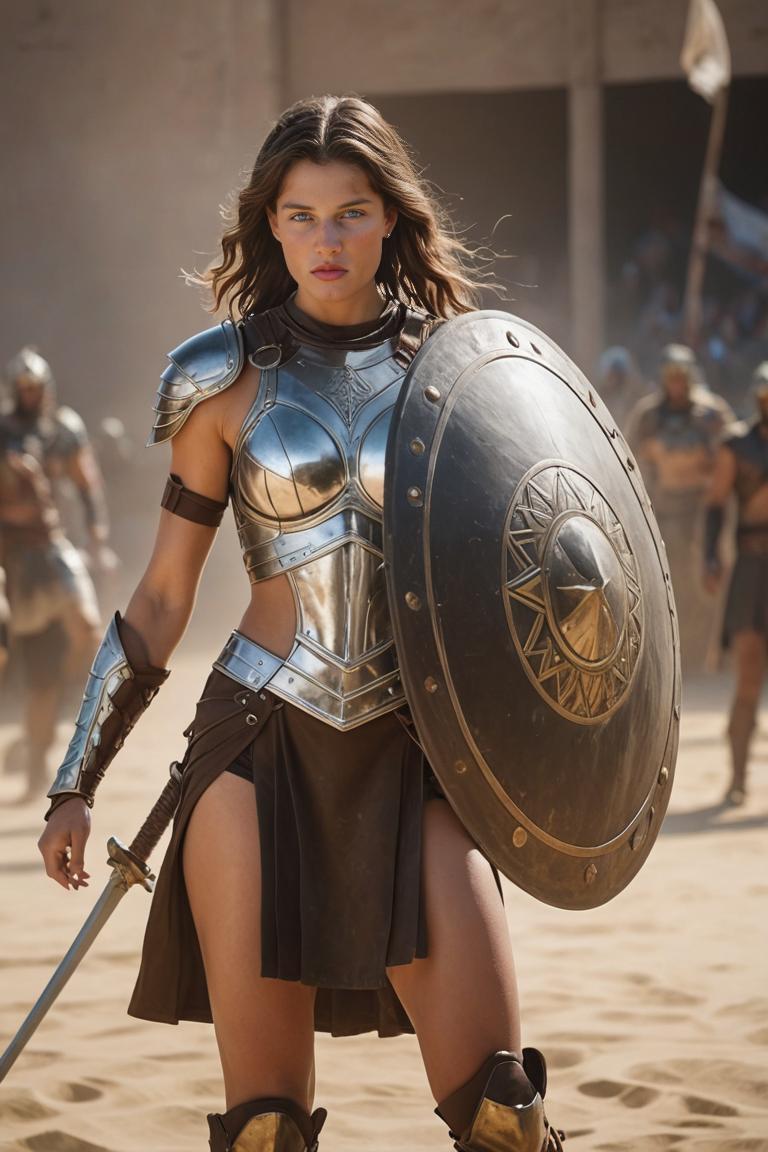 Photify AI prompt preview for Roman Gladiatrix pack - 240 - 2025-04-26T18:10:11.282Z