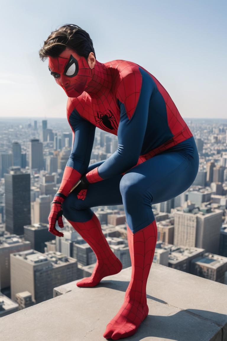 Photify AI prompt preview for Spidey Poses pack - 240 - 2025-12-15T17:36:54.375Z