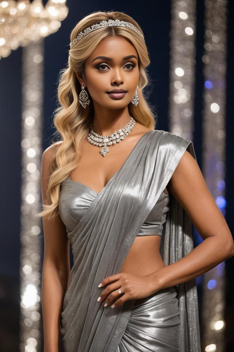 Photify AI prompt preview for Icons In Saree pack - 240 - 2025-04-30T22:27:16.263Z