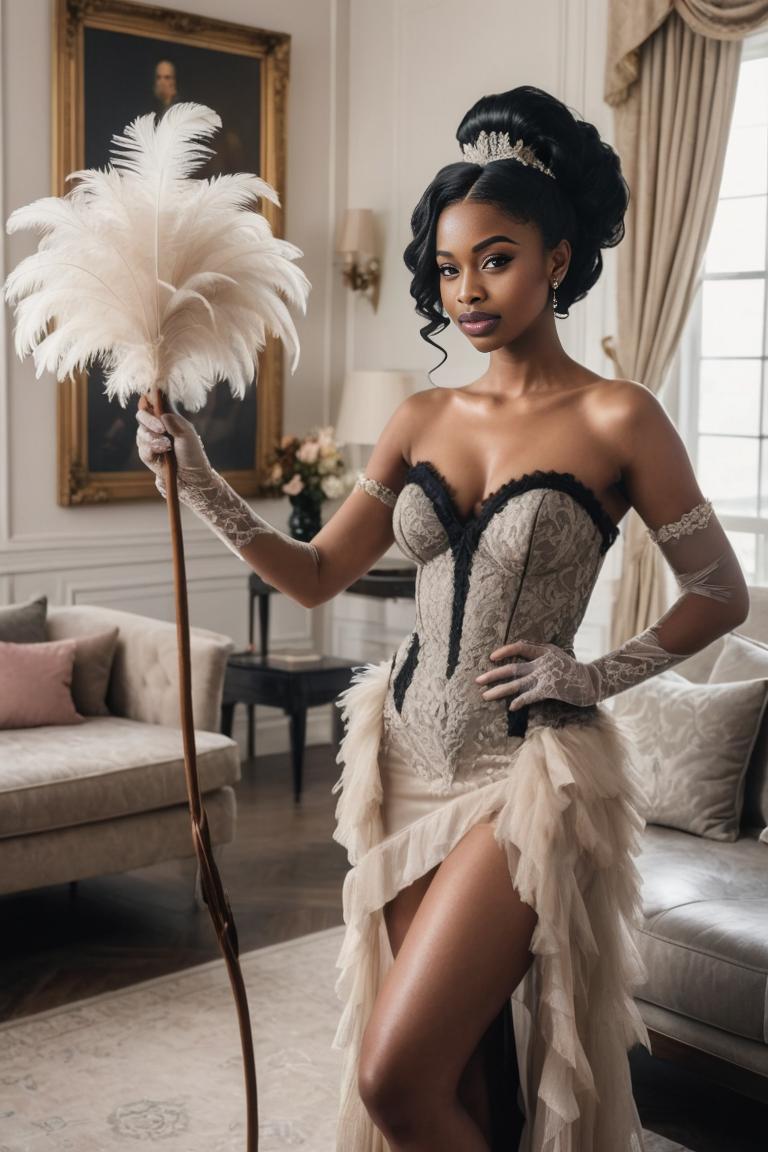 Photify AI prompt preview for Chic Maid Moments pack - 240 - 2025-04-18T19:21:58.386Z