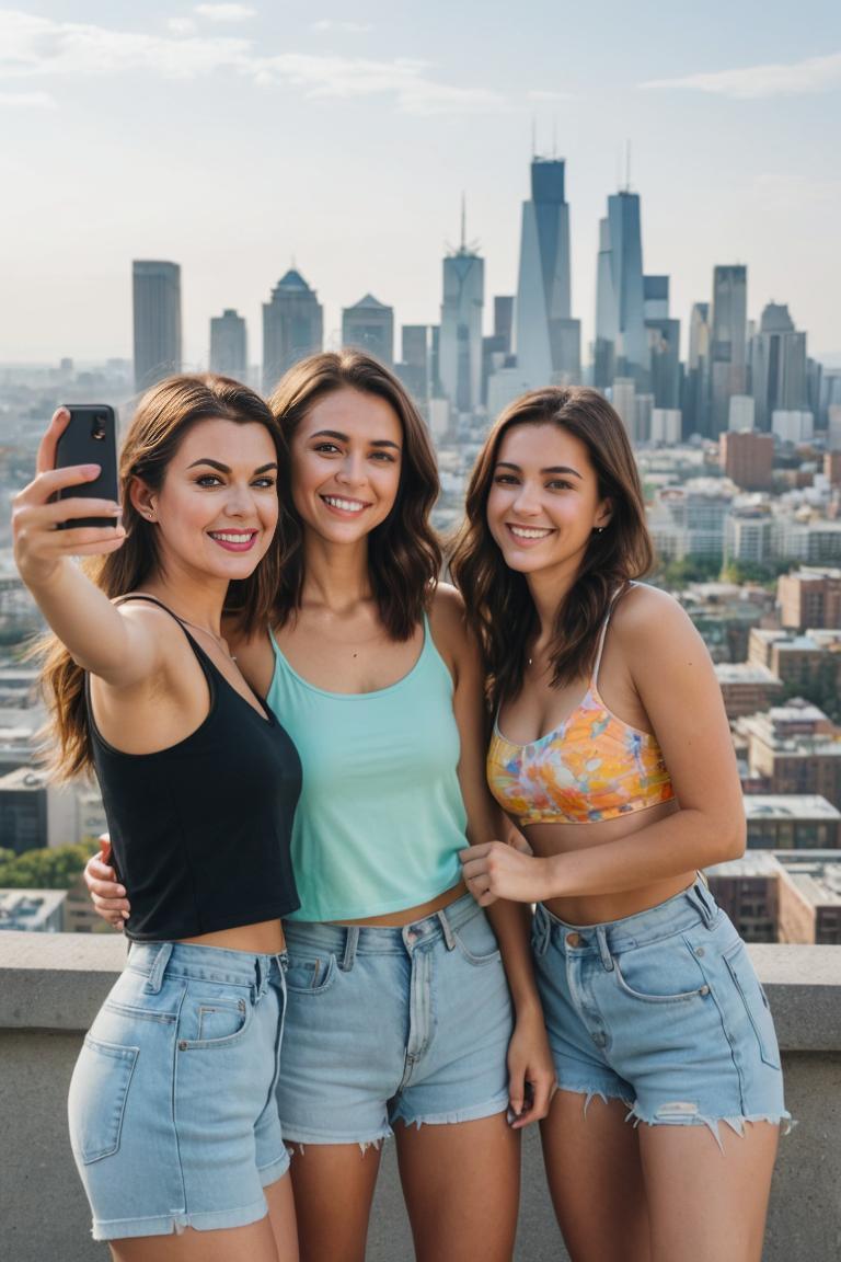 Photify AI prompt preview for Selfie Squad pack - 240 - 2025-09-04T23:37:35.151Z