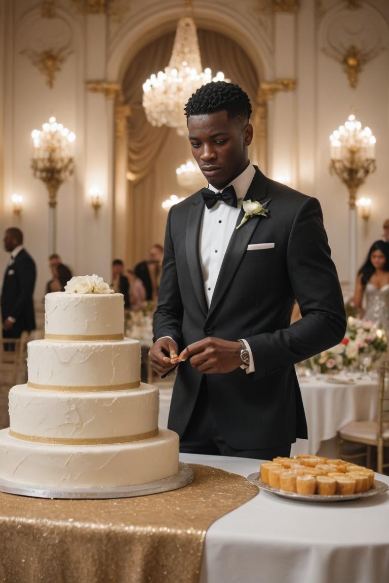 Photify AI prompt preview for Wedding Cake Moments pack - 240 - 2025-04-18T19:23:57.427Z