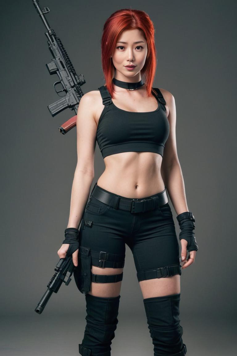 Photify AI prompt preview for Gun Girl pack - 240 - 2025-04-21T11:56:12.149Z