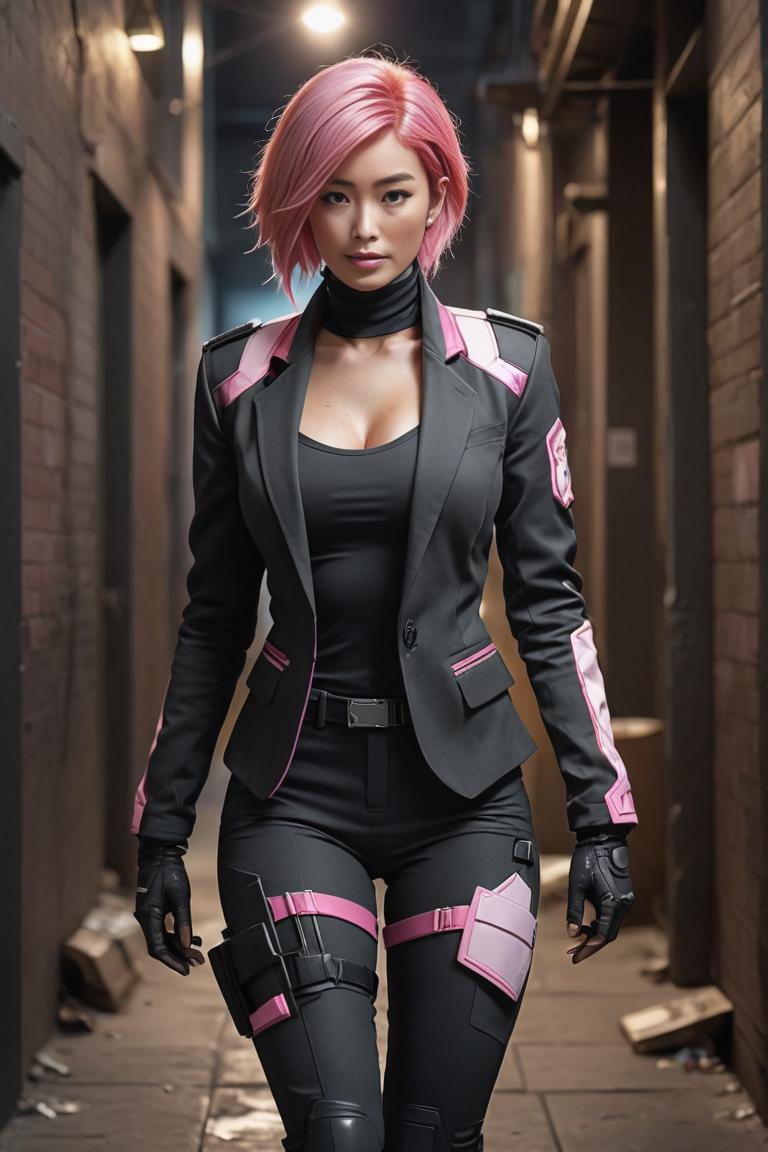 Photify AI prompt preview for Overwatch Tracer Girl 🤩 pack - 240 - 2025-04-19T11:37:39.494Z