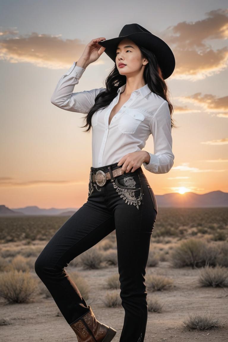Photify AI prompt preview for Cowgirl Confidence pack - 240 - 2025-05-31T00:36:08.479Z