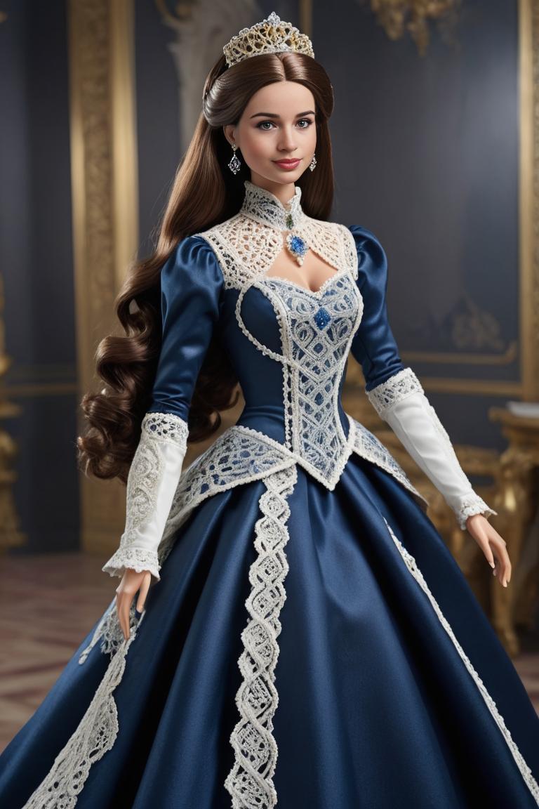 Photify AI prompt preview for Barbie Doll Baroque pack - 240 - 2025-04-19T02:02:55.934Z