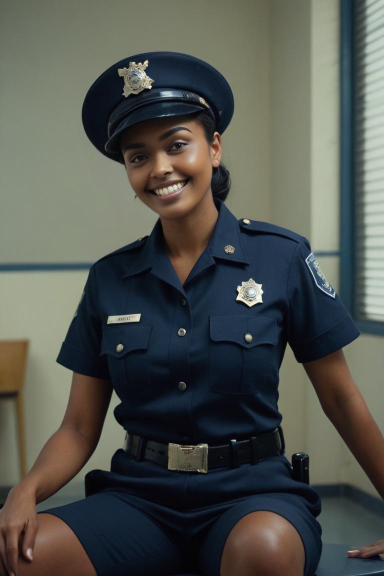 Photify AI prompt preview for Police Woman pack - 240 - 2025-05-31T00:39:38.352Z