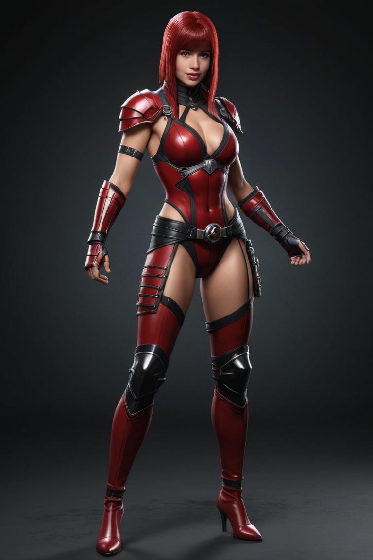 Photify AI prompt preview for Mortal Kombat (female) pack - 240 - 2025-04-30T16:27:06.572Z