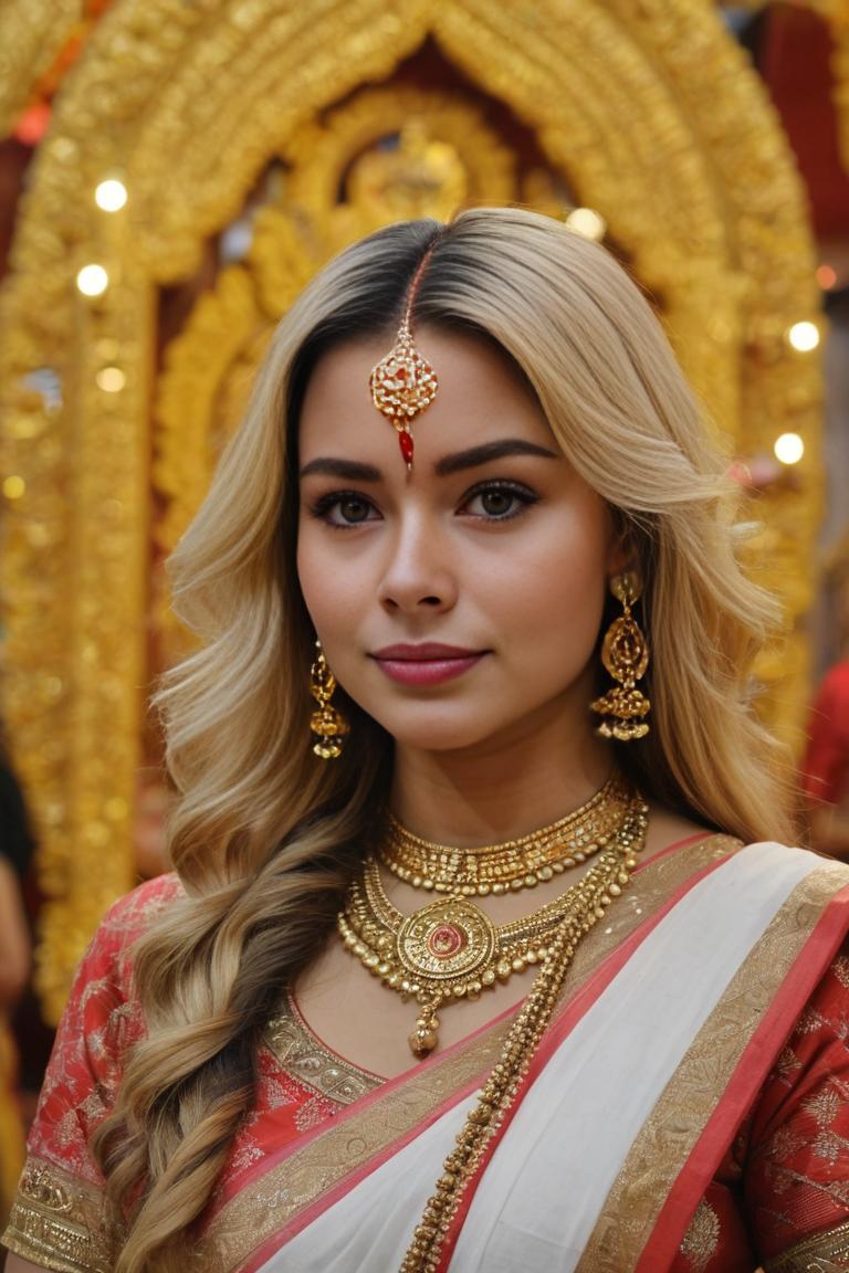 Photify AI prompt preview for Bengali Woman (festive Season) pack - 240 - 2025-05-09T06:15:26.349Z