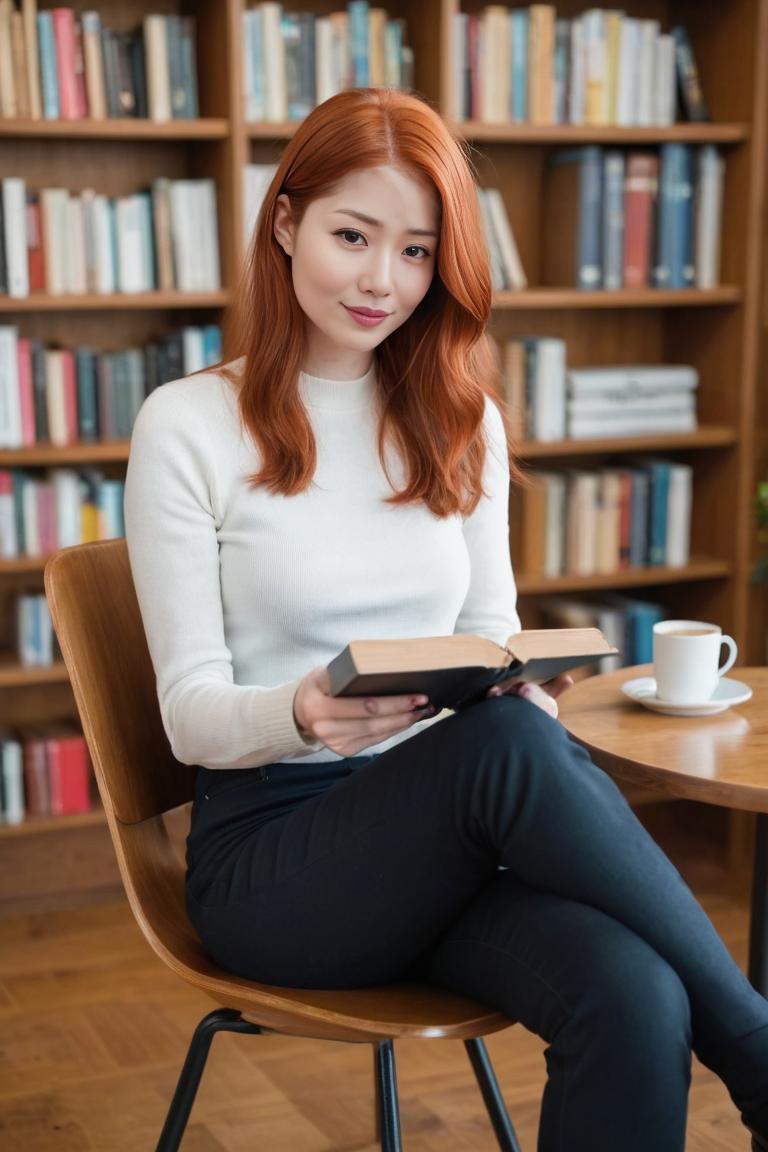 Photify AI prompt preview for Coffe And Book Portrait pack - 240 - 2025-05-23T03:05:07.128Z