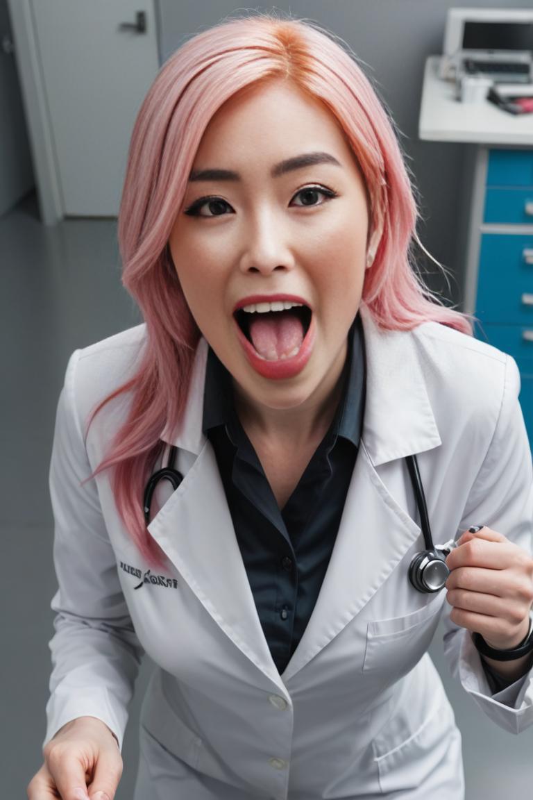 Photify AI prompt preview for Female Bizzarre Doctor pack - 240 - 2025-05-31T00:38:15.635Z