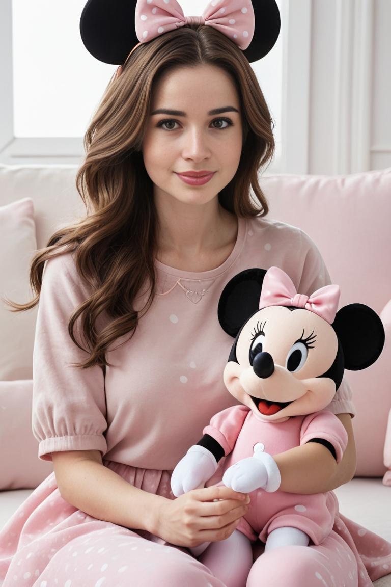 Photify AI prompt preview for Future Baby Minnie Mouse pack - 240 - 2025-06-23T09:06:53.740Z