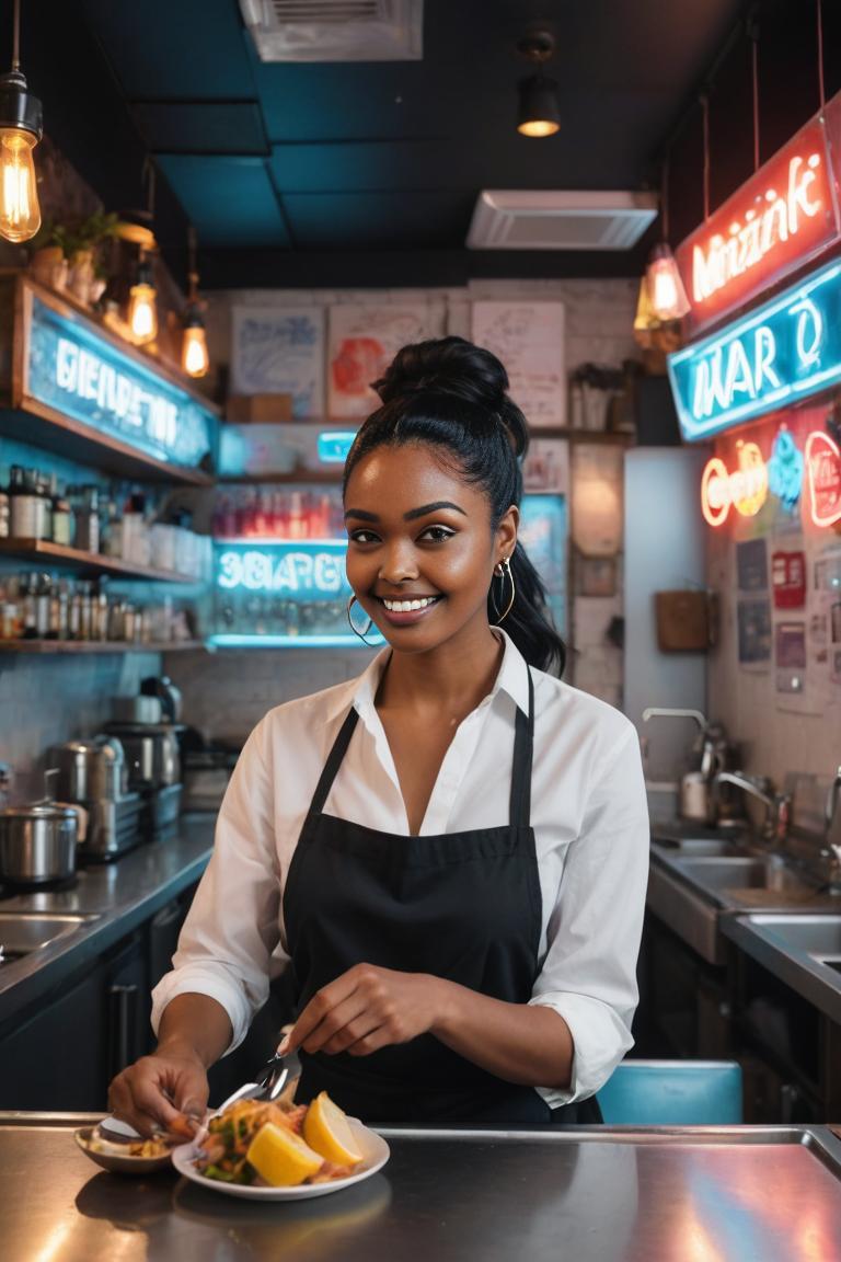 Photify AI prompt preview for Hooter's Waitress Experience pack - 240 - 2025-12-28T06:53:33.550Z