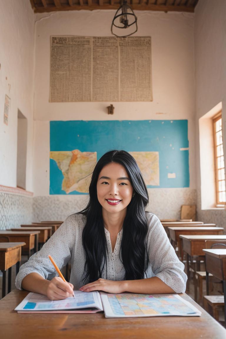 Photify AI prompt preview for Moroccan School Vibes pack - 240 - 2025-04-19T02:17:25.777Z