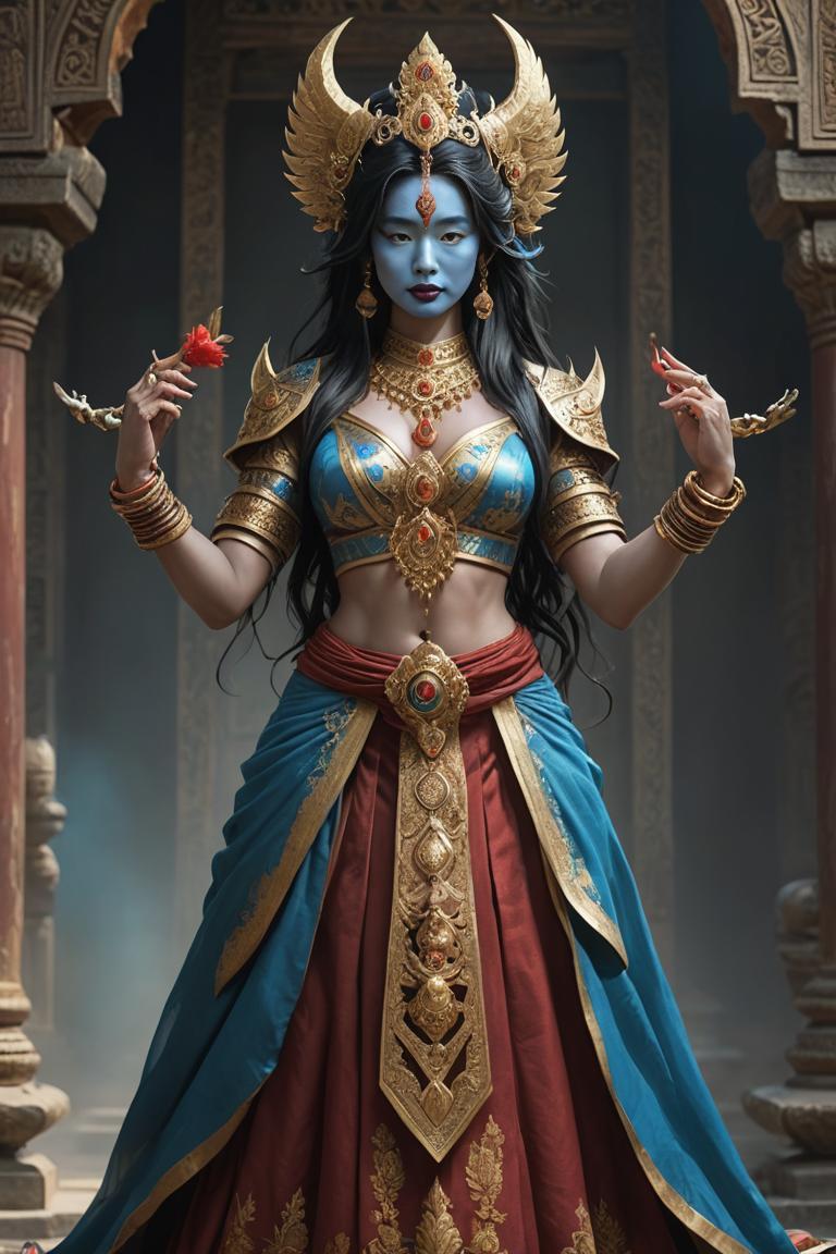 Photify AI prompt preview for Rakshasa Warrior pack - 240 - 2025-04-20T16:44:35.268Z