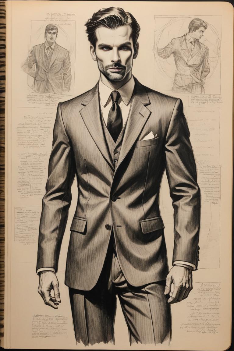 Photify AI prompt preview for Art Deco Male pack - 240 - 2025-05-31T00:32:36.956Z