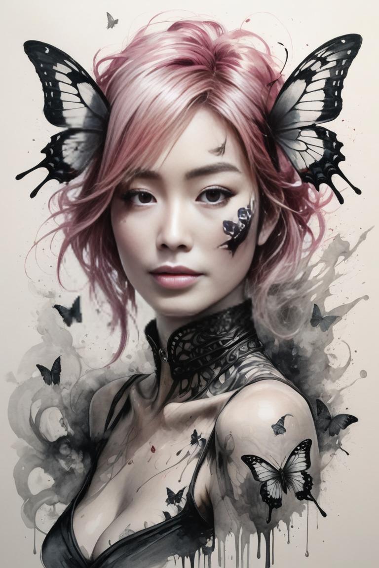 Photify AI prompt preview for Butterfly Fly Away pack - 240 - 2025-04-21T10:39:37.312Z