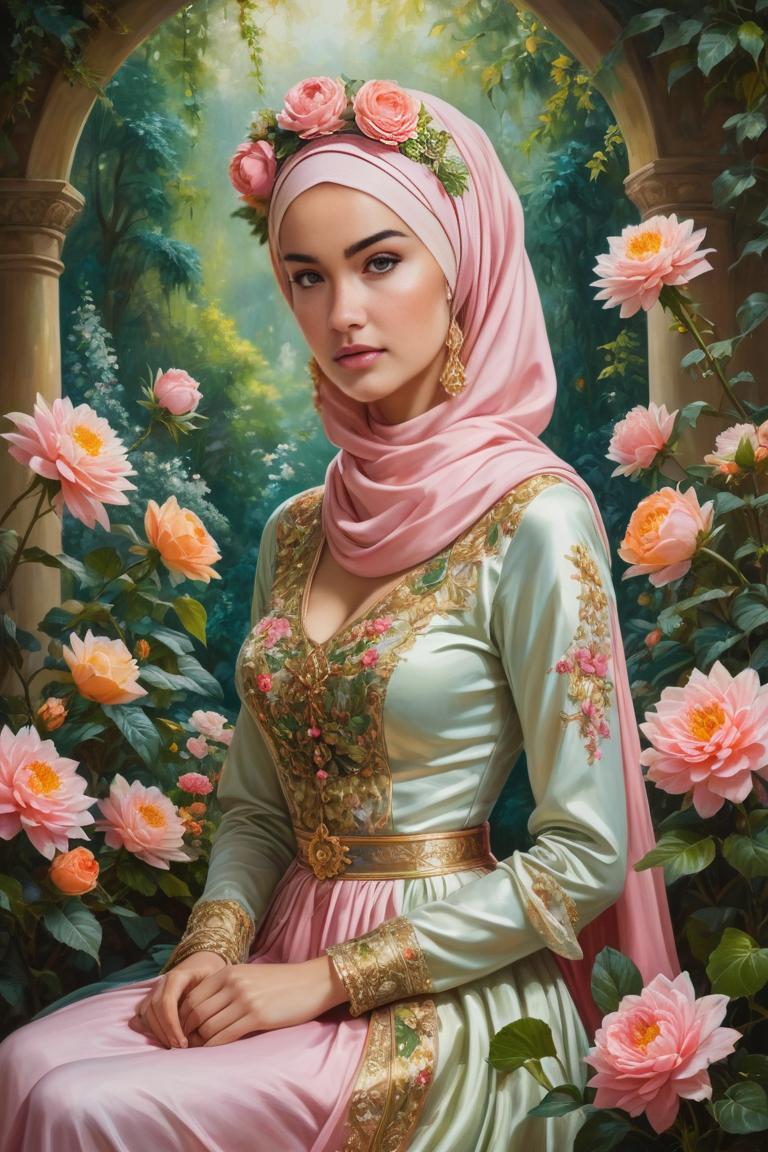 Photify AI prompt preview for Enchanted - Hijab Edition pack - 240 - 2025-05-30T23:56:00.987Z