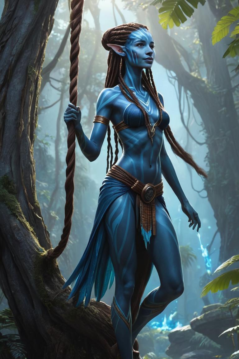 Photify AI prompt preview for Neytiri In Life pack - 240 - 2025-05-09T05:10:51.252Z