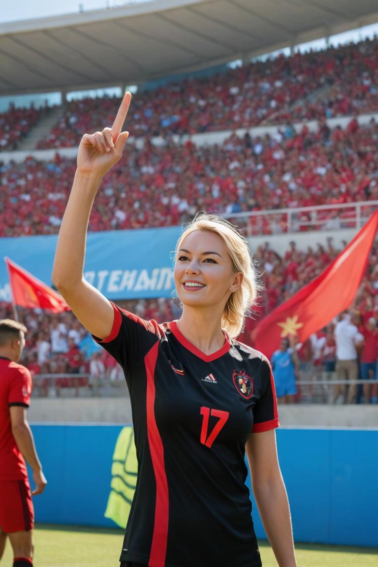 Photify AI prompt preview for Albanian Soccer Star pack - 240 - 2025-10-30T18:38:57.597Z