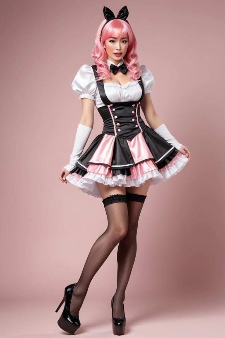 Photify AI prompt preview for Sissy French Maid pack - 240 - 2025-05-09T08:24:00.153Z