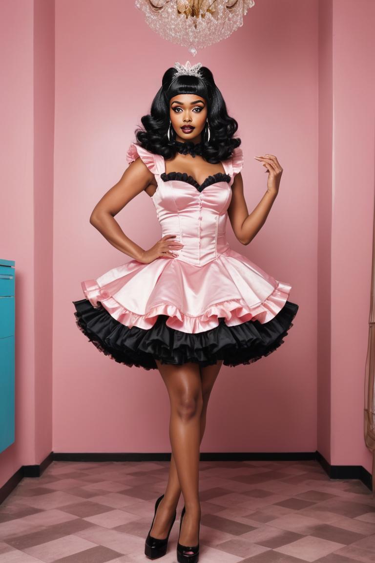 Photify AI prompt preview for Maid Glam pack - 240 - 2025-05-31T00:18:14.961Z